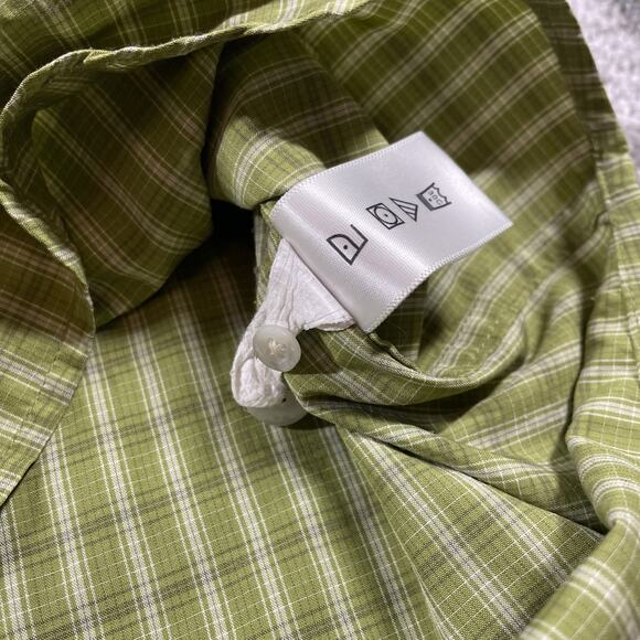 Exofficio Button Down Shirt Mens Large Nylon Mesh Zip Pockets Outdoors Plaid - Picture 7 of 14